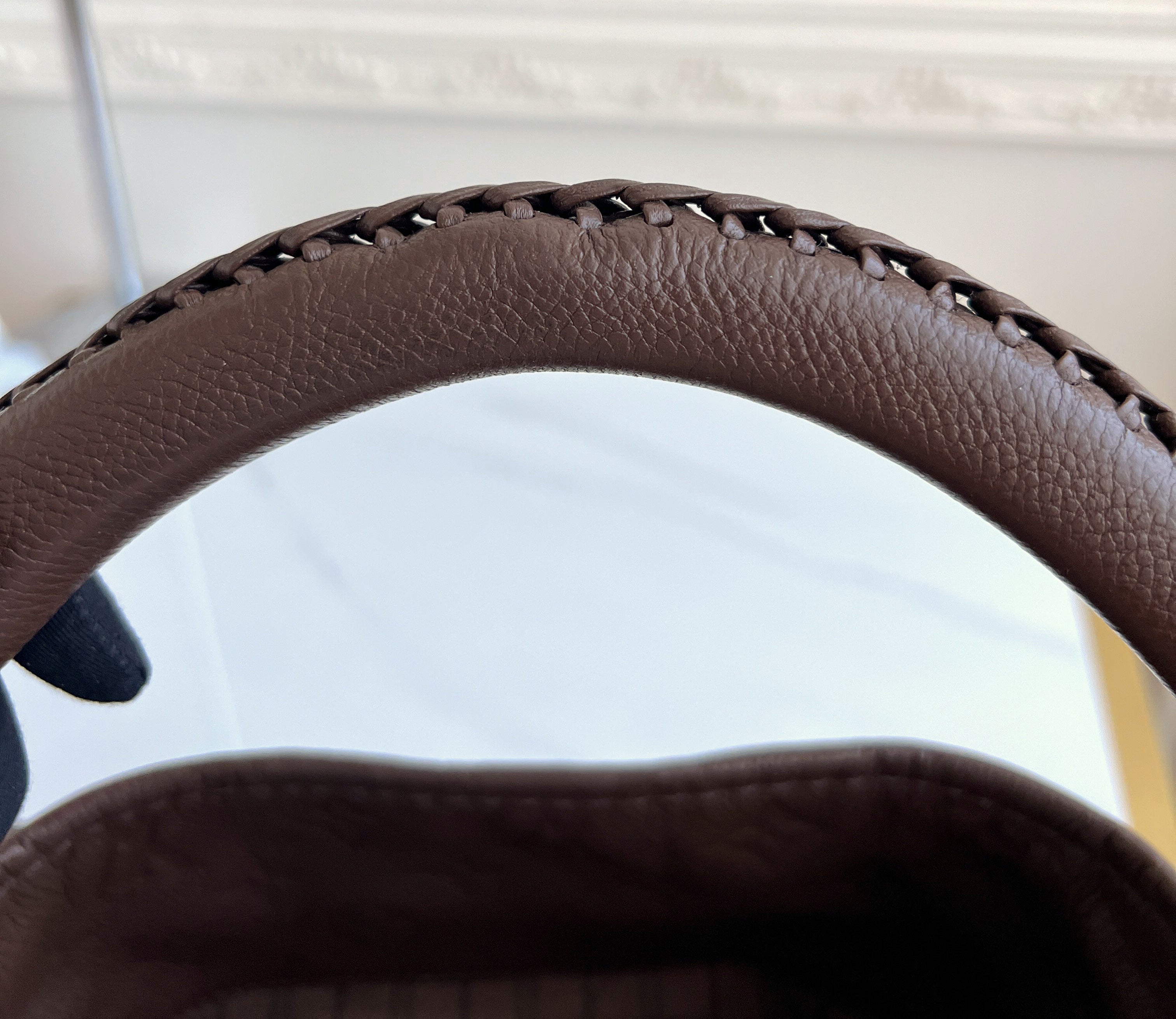 Louis Vuitton Artsy Brown Empreinte Monogram Shopper Hobo Shoulder Bag