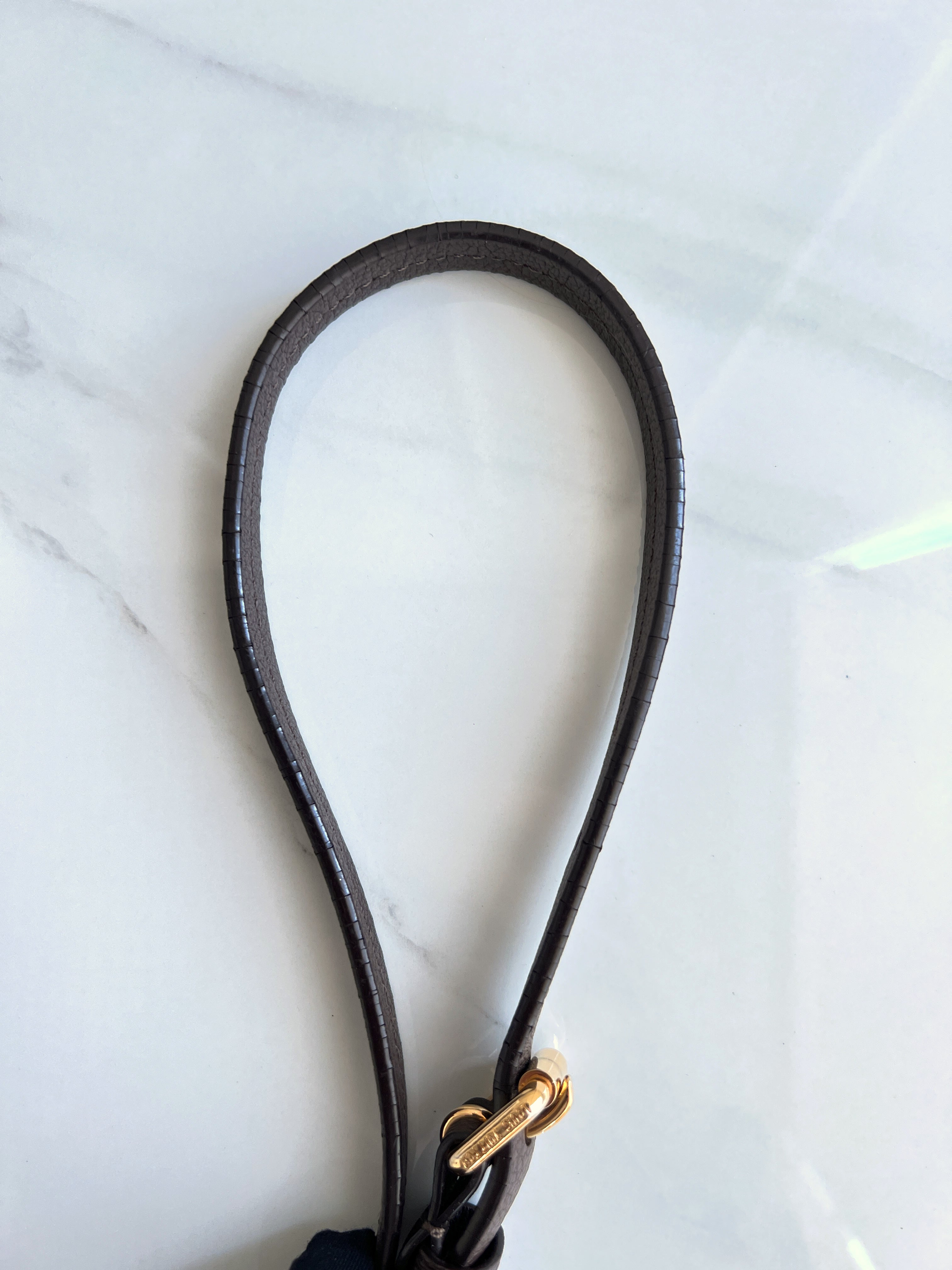 Louis Vuitton Audacieuse Monogram MM Empreinte Sac bandoulière marron