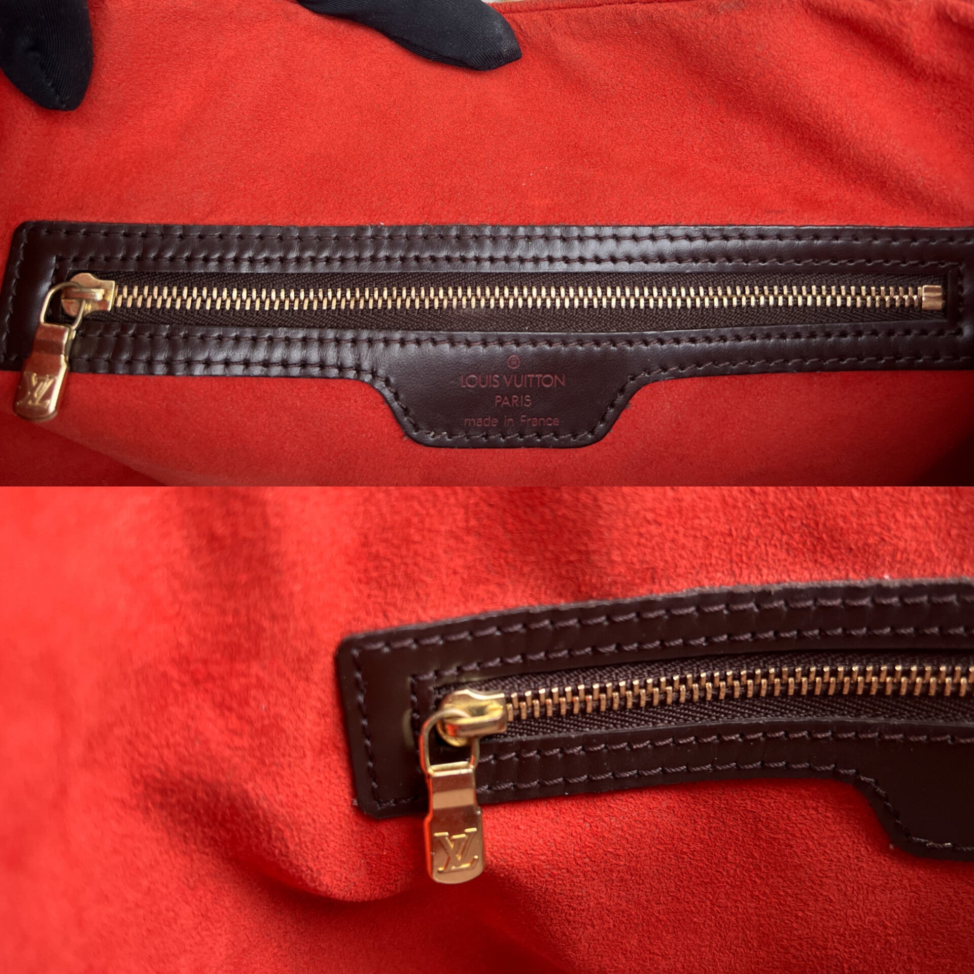 Authentic LV Uzes damier ebene handbag