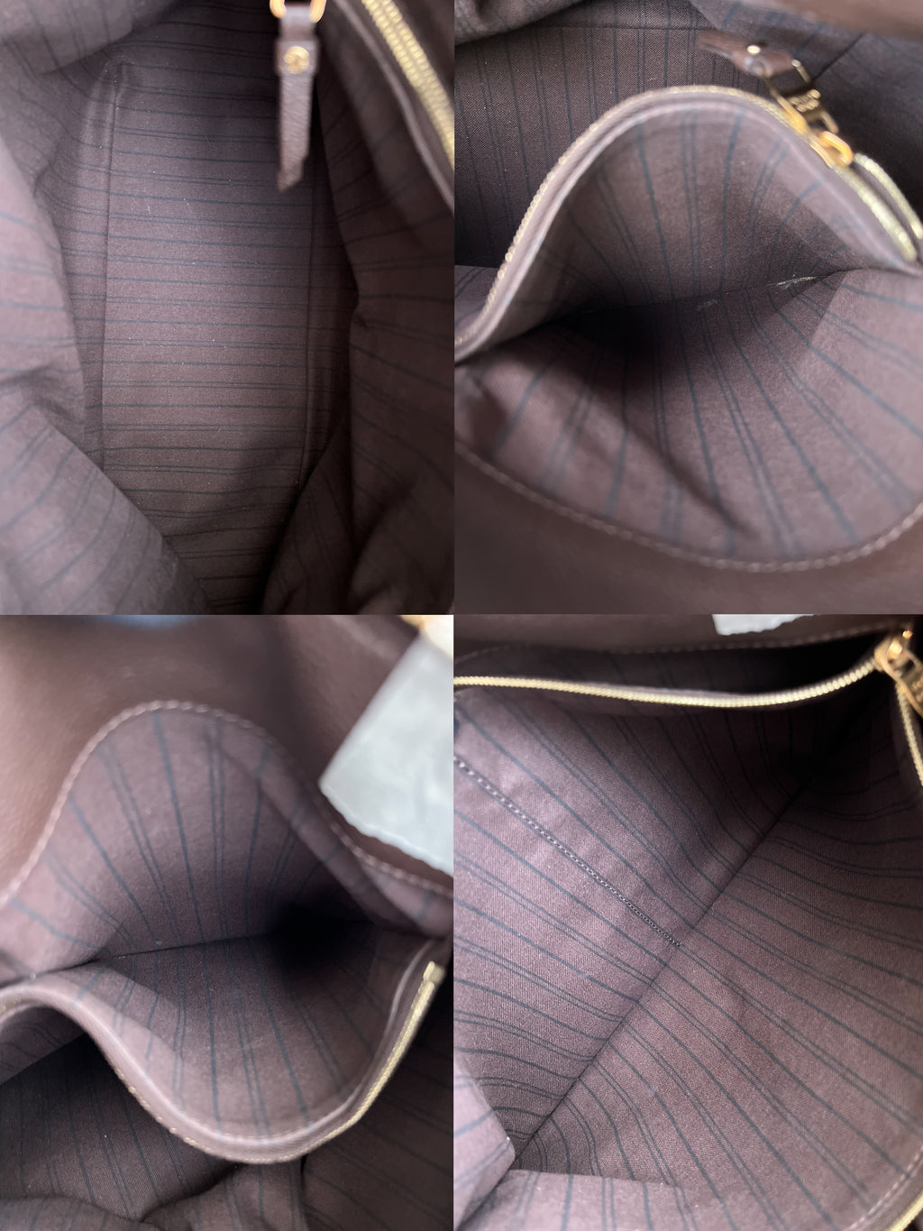 Louis Vuitton Audacieuse Monogram MM Empreinte Sac bandoulière marron