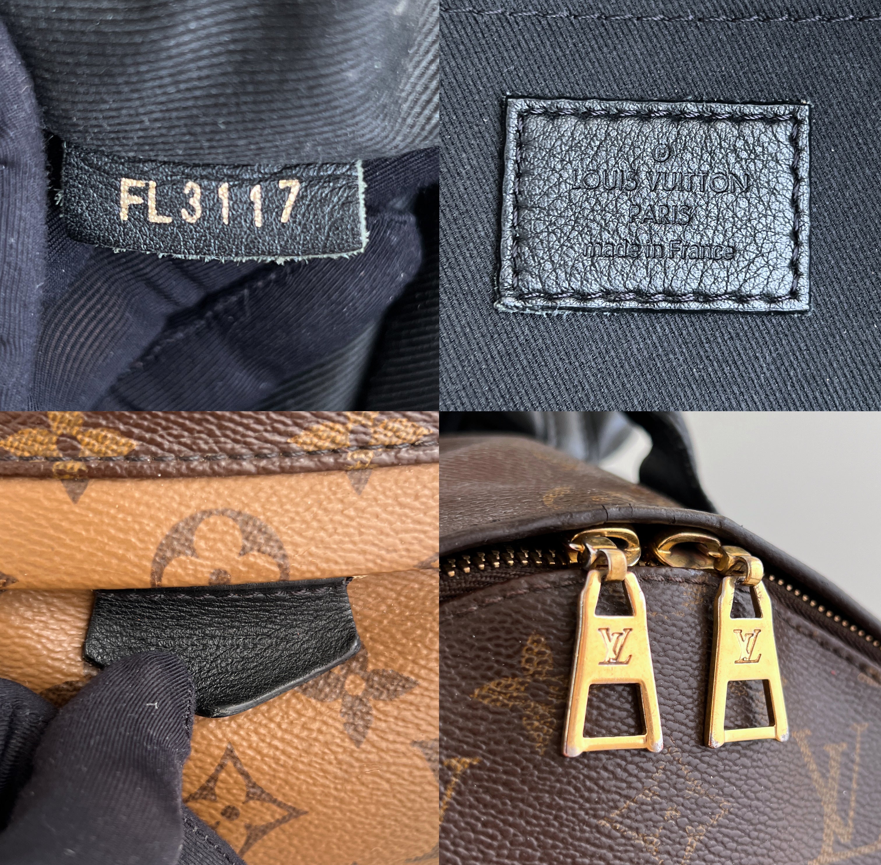 Louis Vuitton Backpack Palm Springs Monogram PM