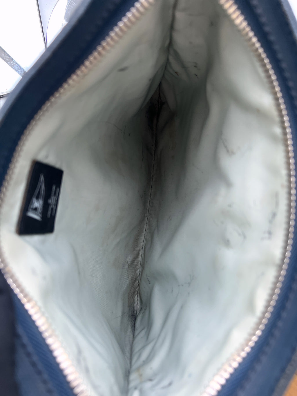 Louis Vuitton Cup Genoa Marine Crossbody Shoelfer Blue Bag