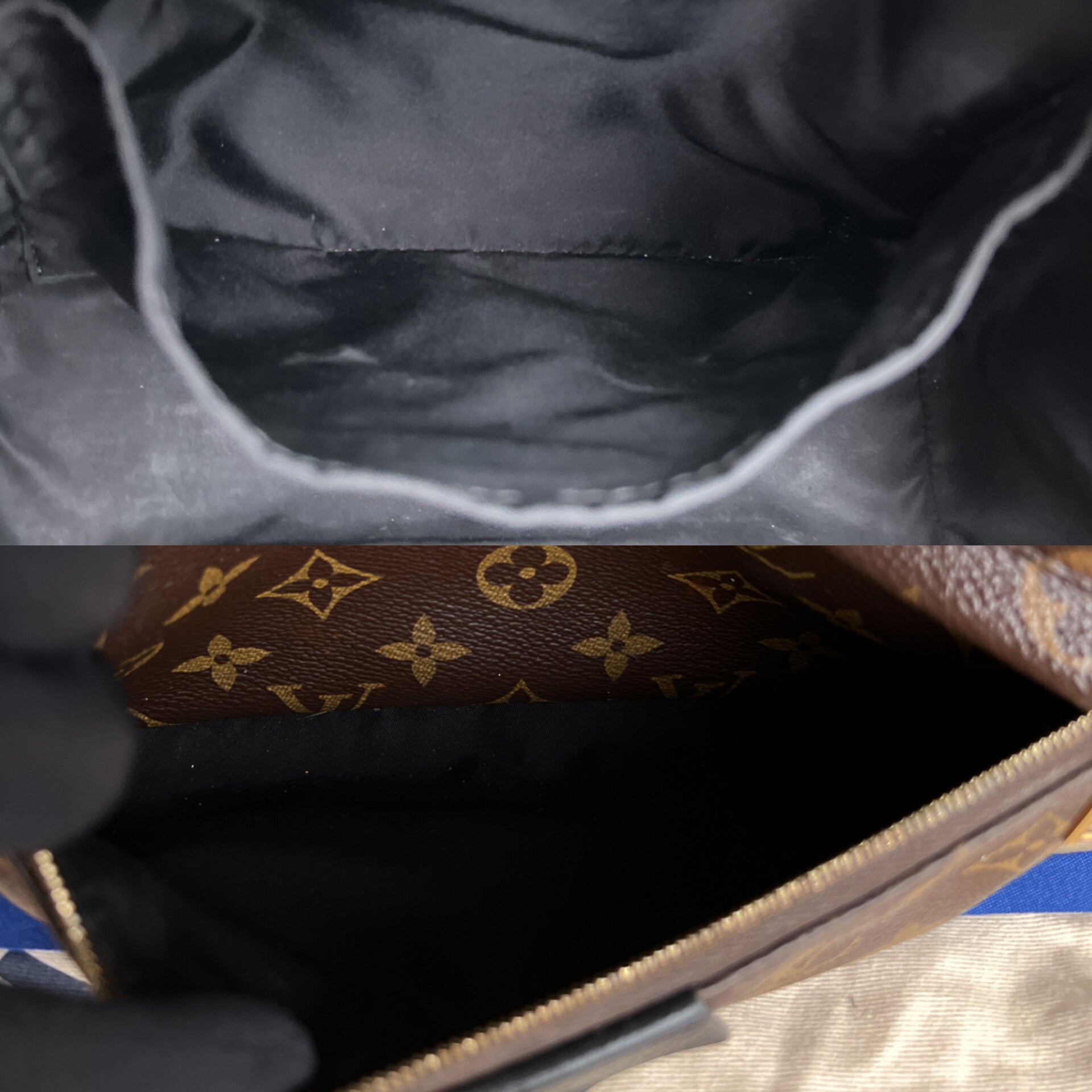 Authentic LV backpack Palm Springs  MM monogram