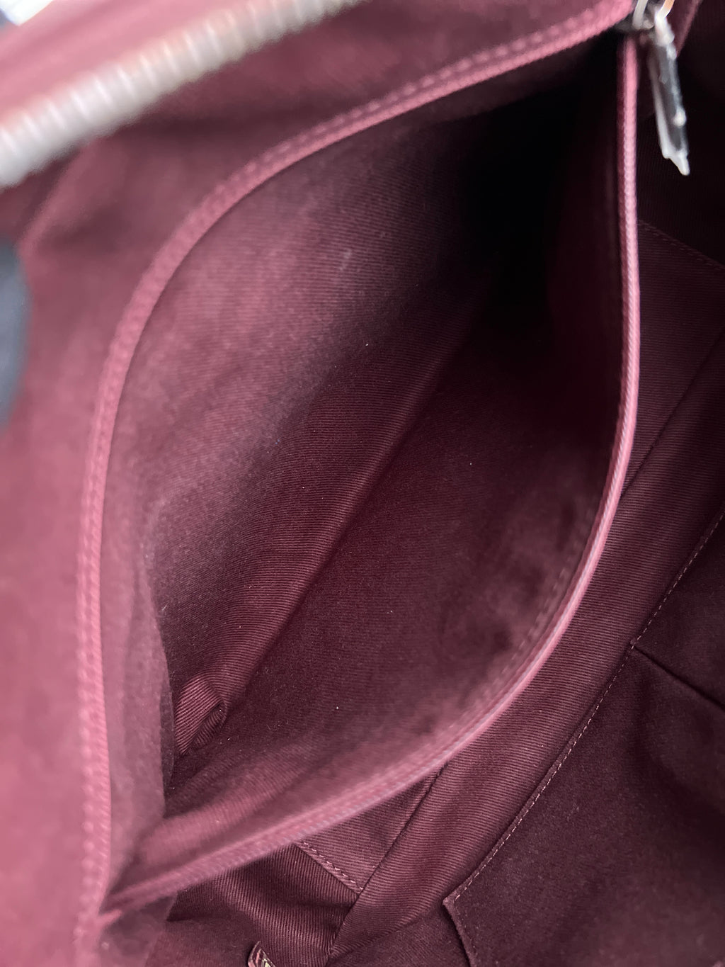 Chanel Flap Cambon 31 Rue Leather Burgundy Maroon Crossbody Bag