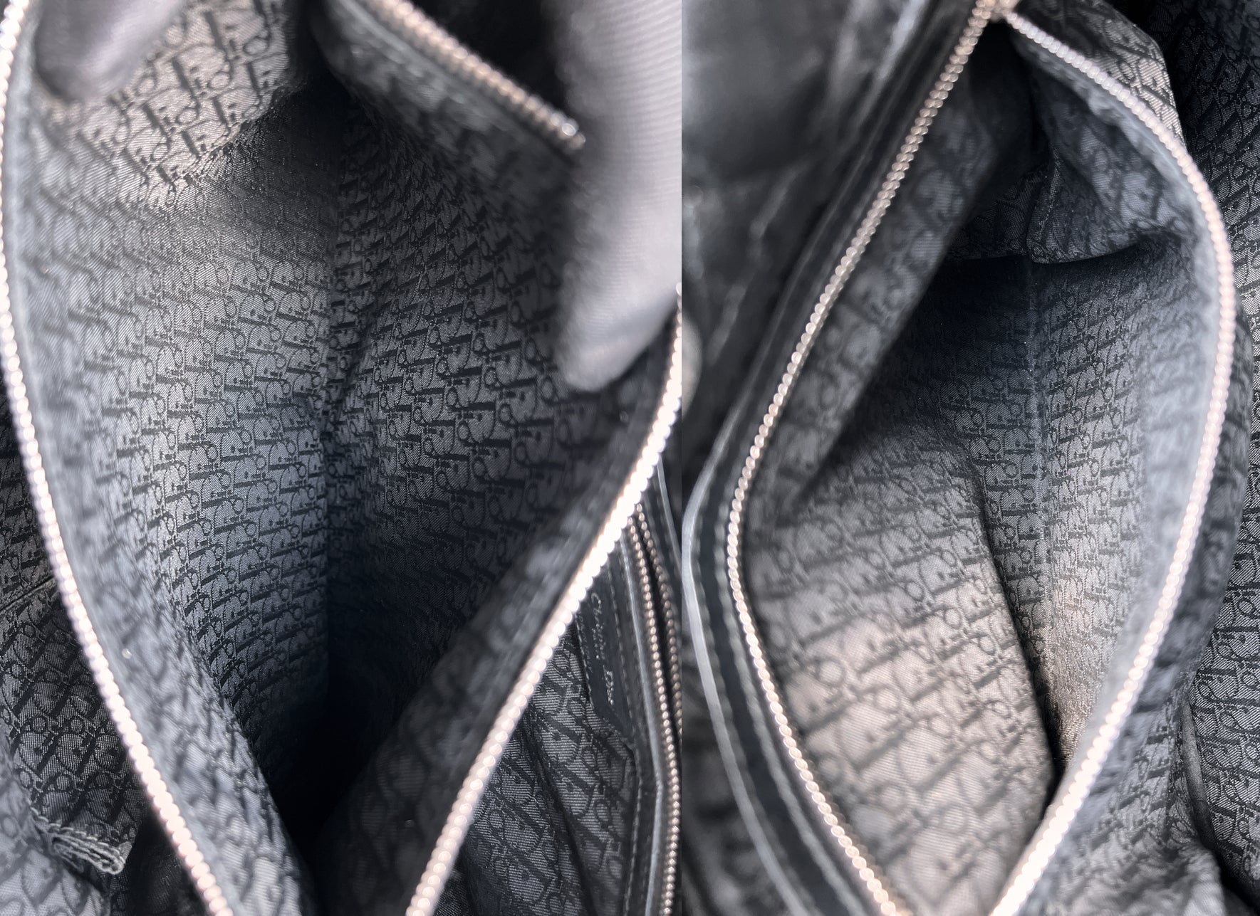 Christian Dior tote Cannage Black Quilted Leather Shopper Bag