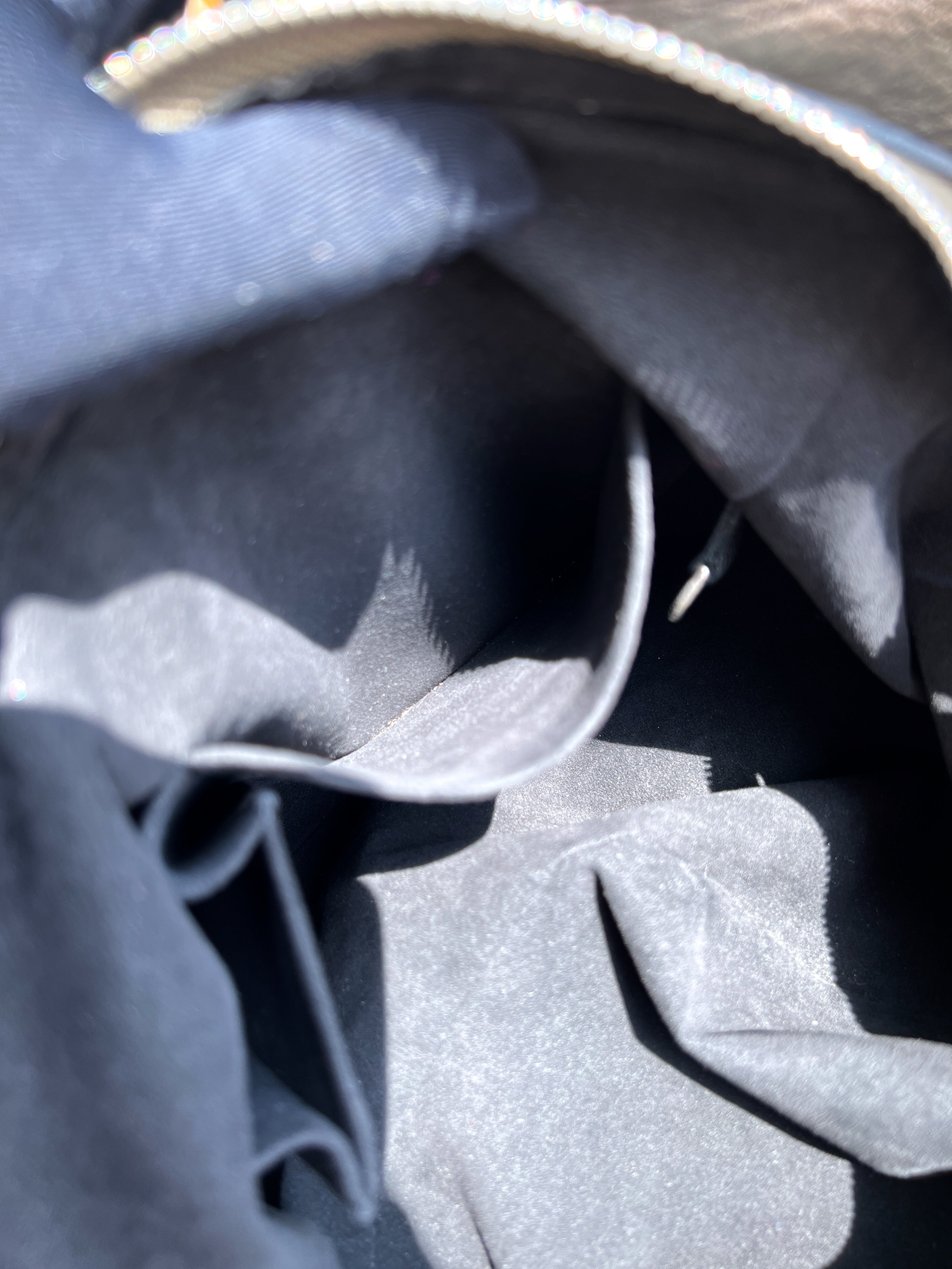 Louis Vuitton Mahina XS Bag Crossbody Monogram Bronze Perforated