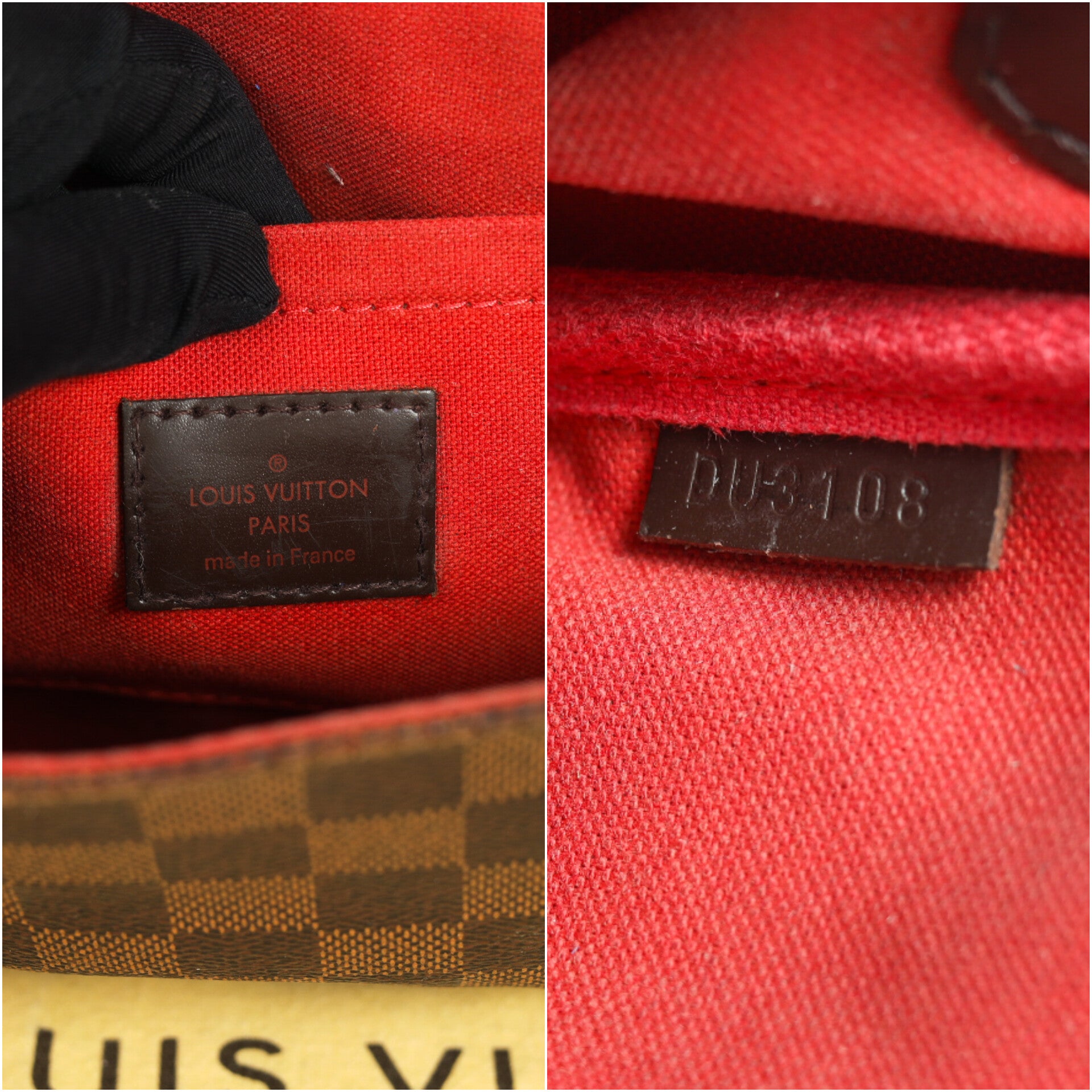 Authentic LV Favorite mm damier ebene crossbody clutch