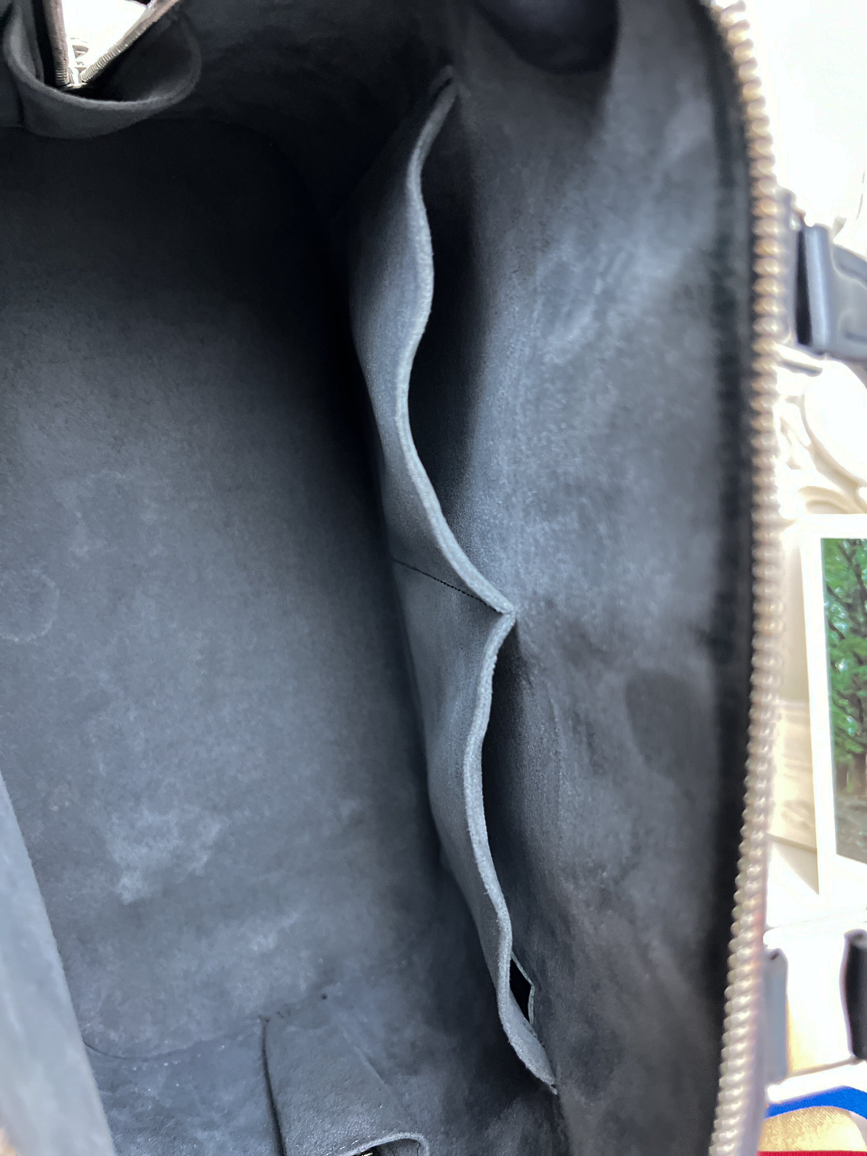 Authentic LV Alma pm epi black handbag