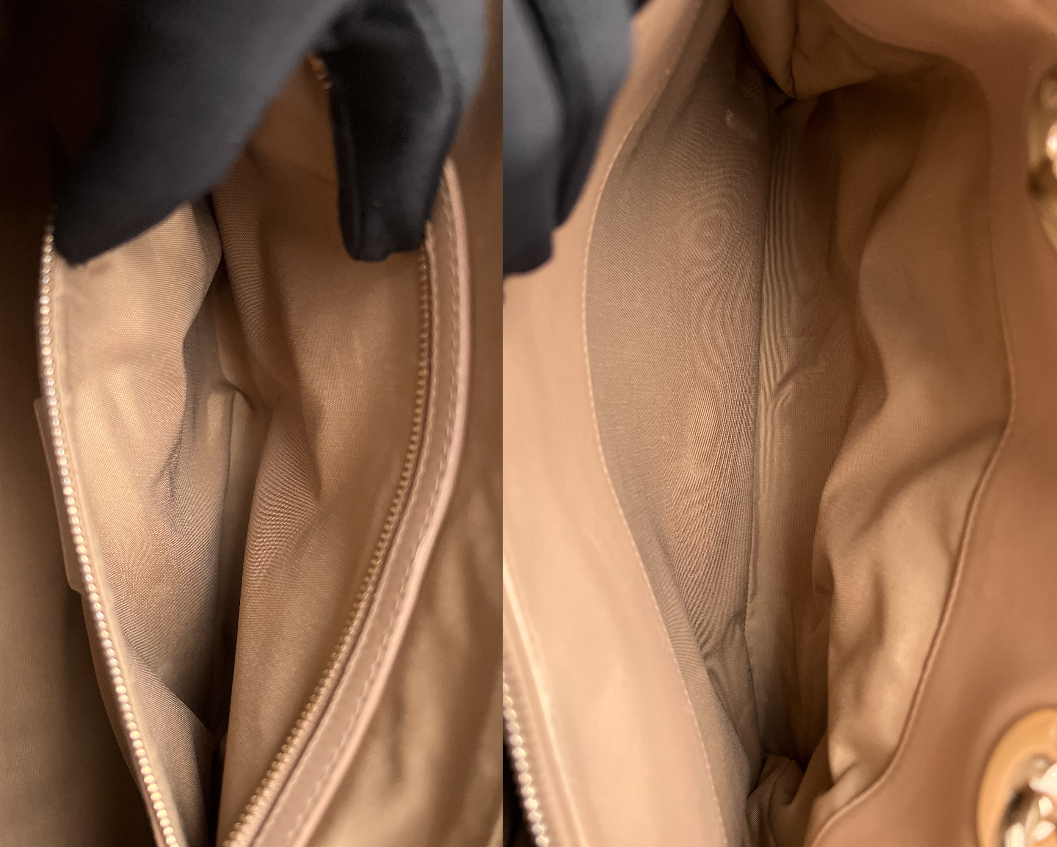 Christian Dior Tote Beige Cannage Granville Leather Bag