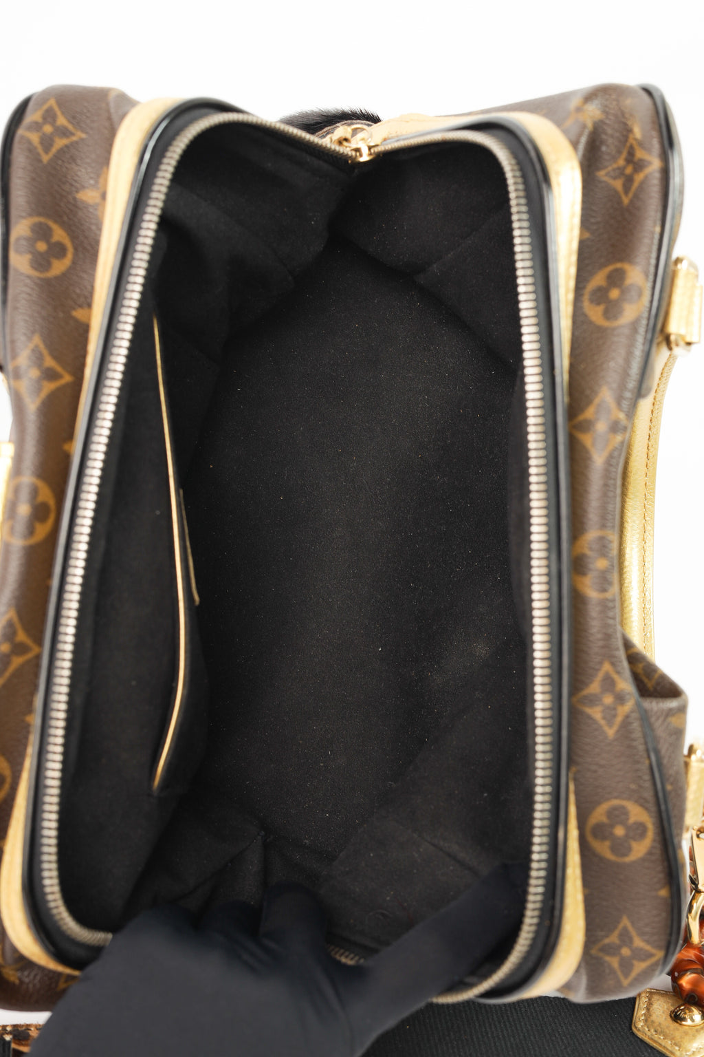 Authentic  LV Limited Monogram Leopard Adele Stephen Crossbody