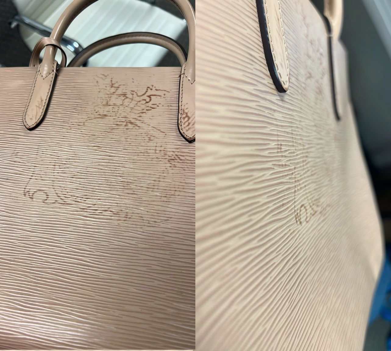 Louis Vuitton Marly Epi Beige Handbag