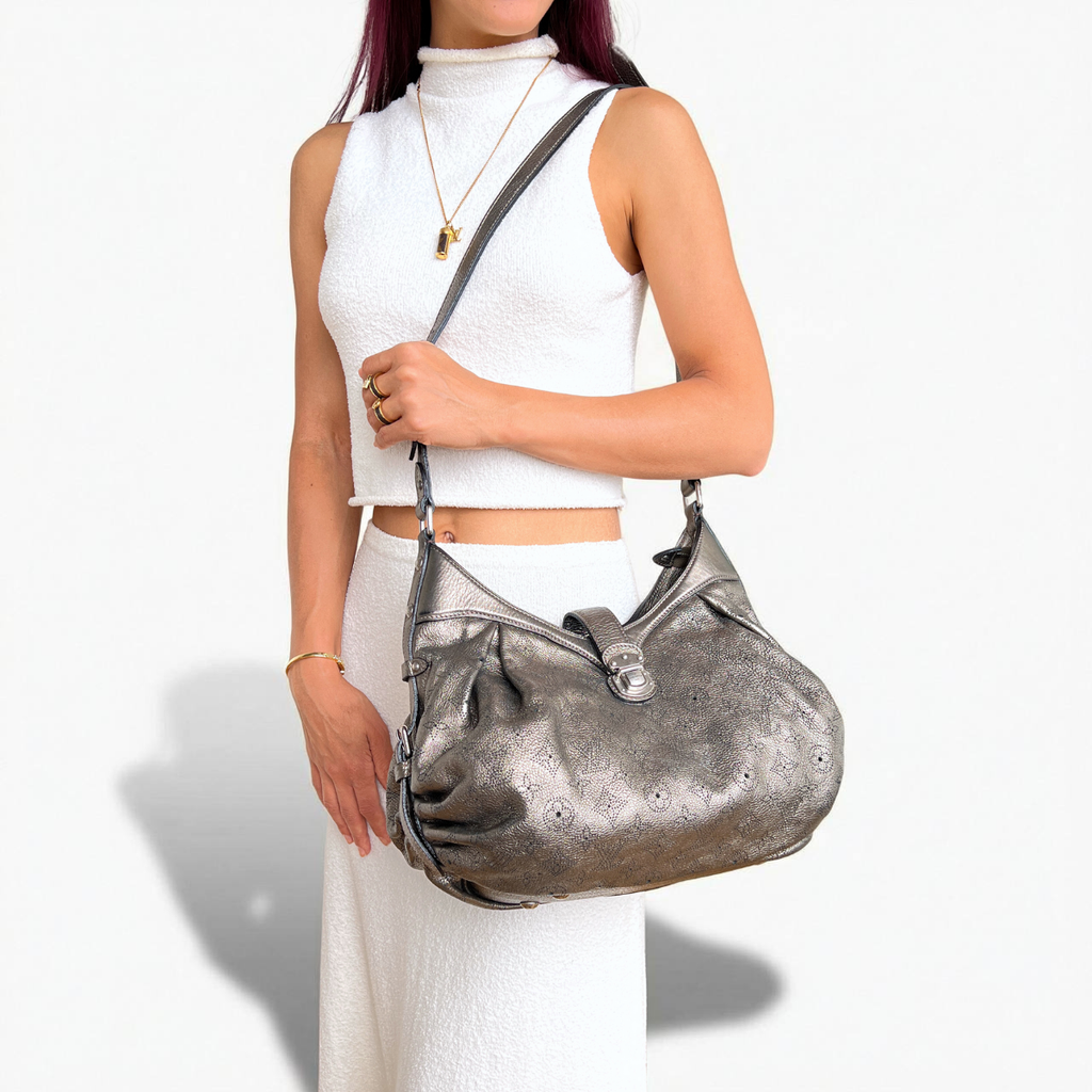 Louis Vuitton Mahina XS Bag Crossbody Monogram Bronze Perforated