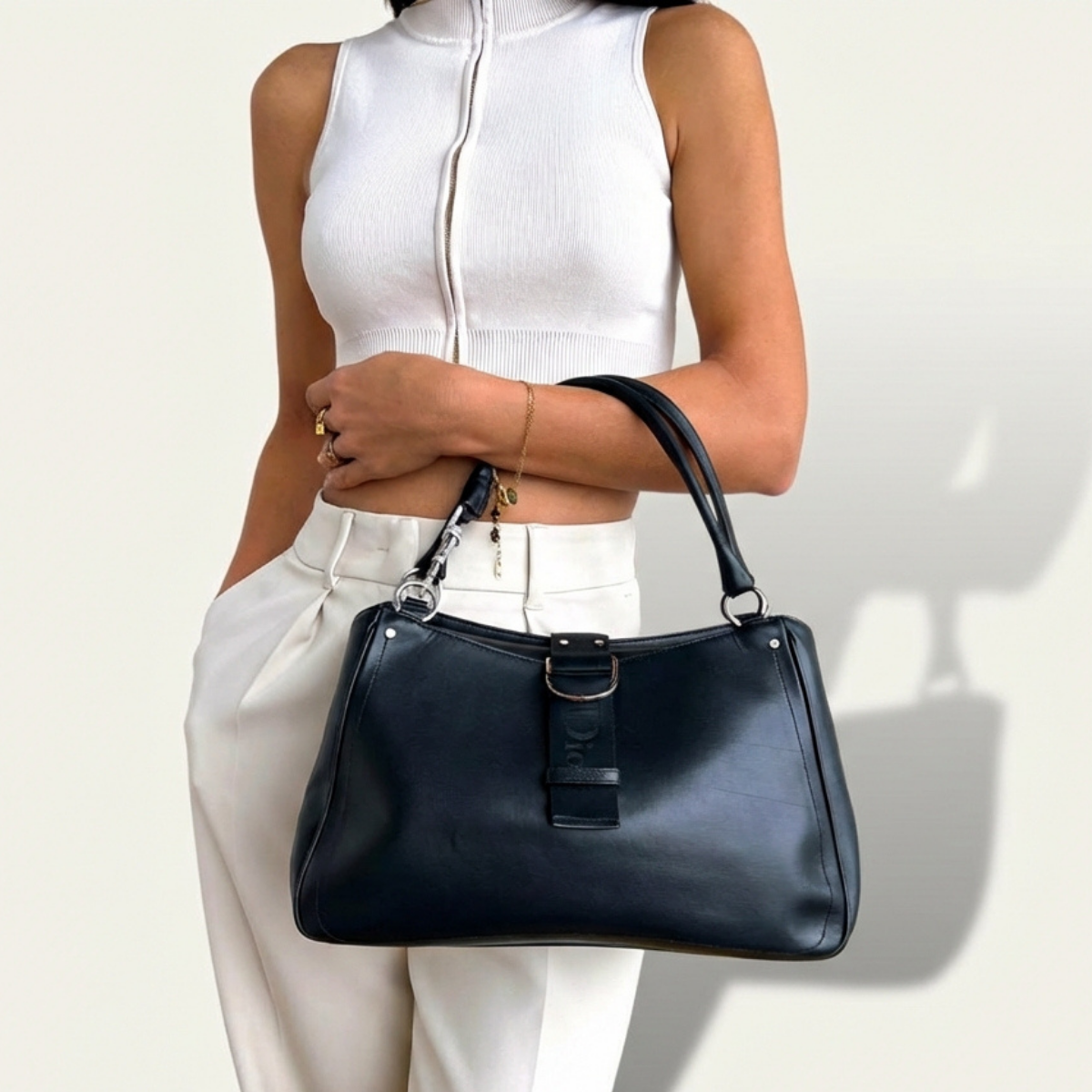 Christian Dior Hardcore Black Shoulder