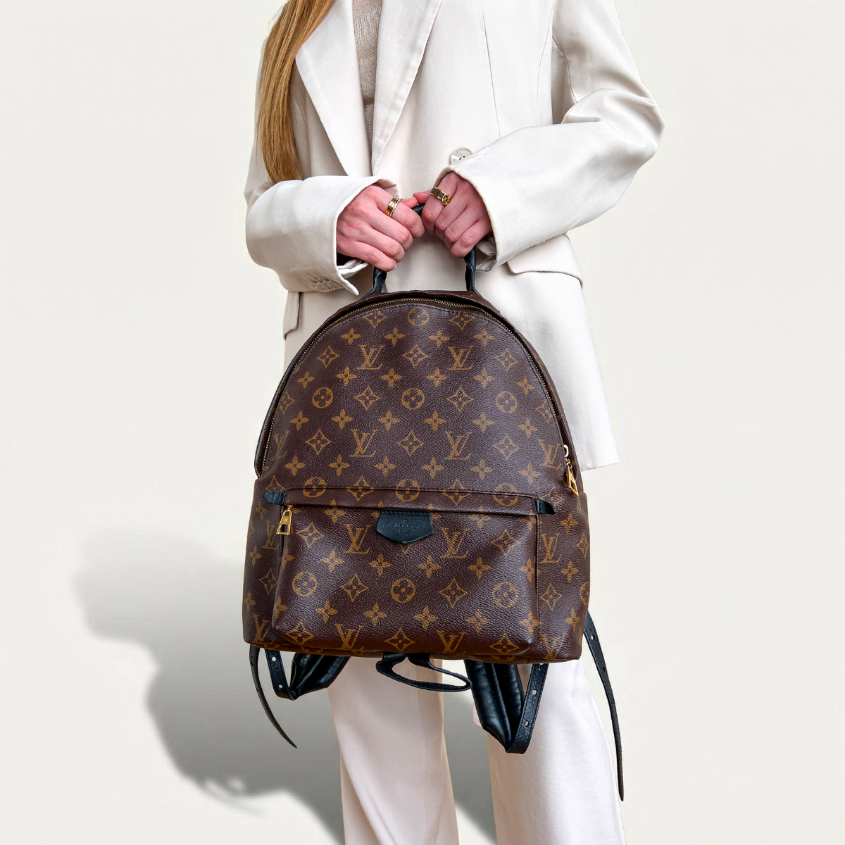 LV Backpack MM? Palm Springs Monogram – Baggarium