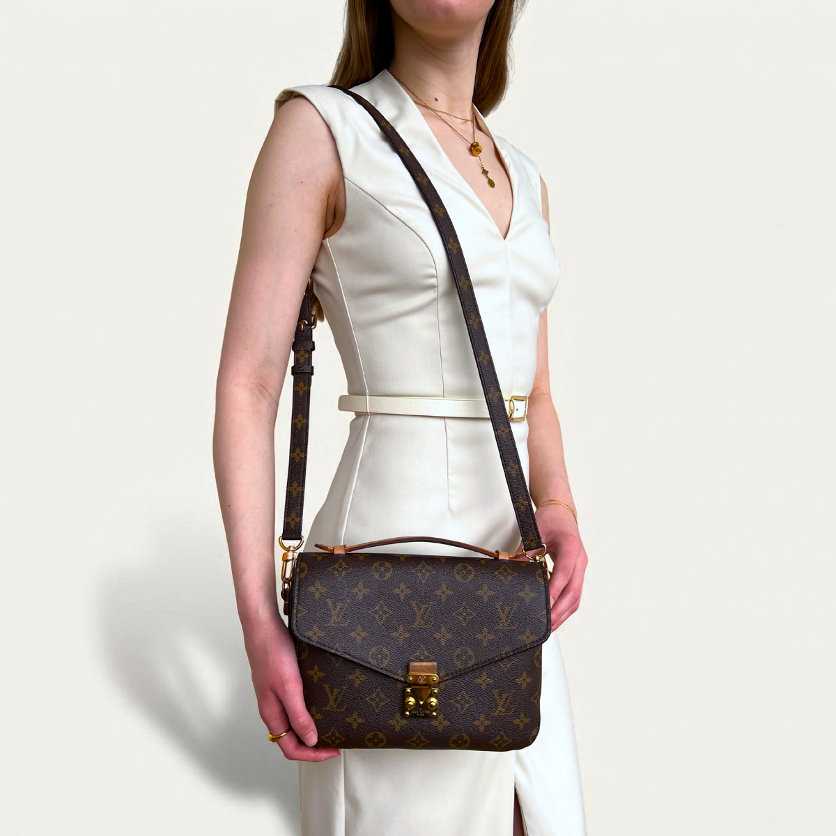 Louis Vuitton Metis Bandoulière Monogram Pochette Sac