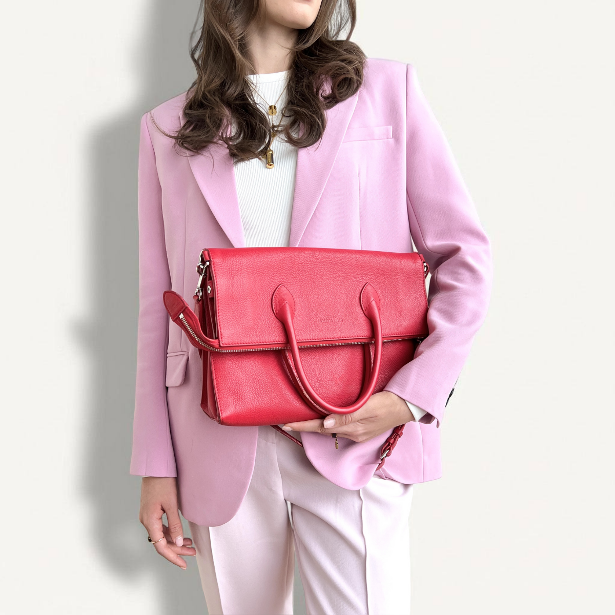 Louis Vuitton Boheme Carmine Leder Mobil Limited Tote Cruise 2014