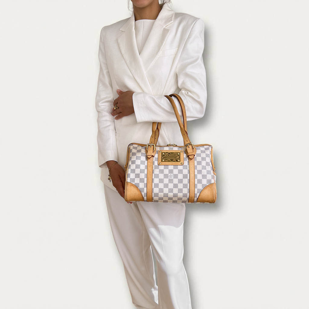 Louis Vuitton Berkeley Azur Damier Handbag