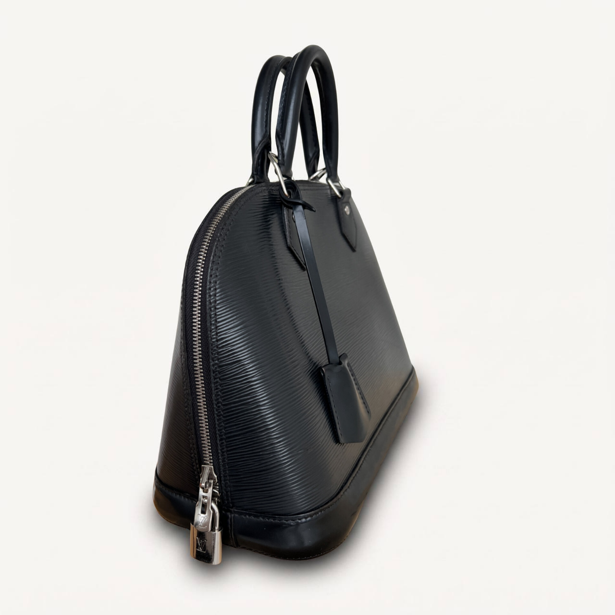 Authentic LV Alma pm epi black handbag