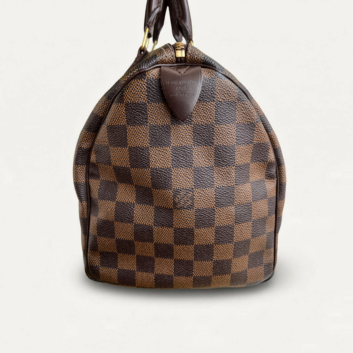 Louis Vuitton Speedy 30 Damier Ebene Satchel