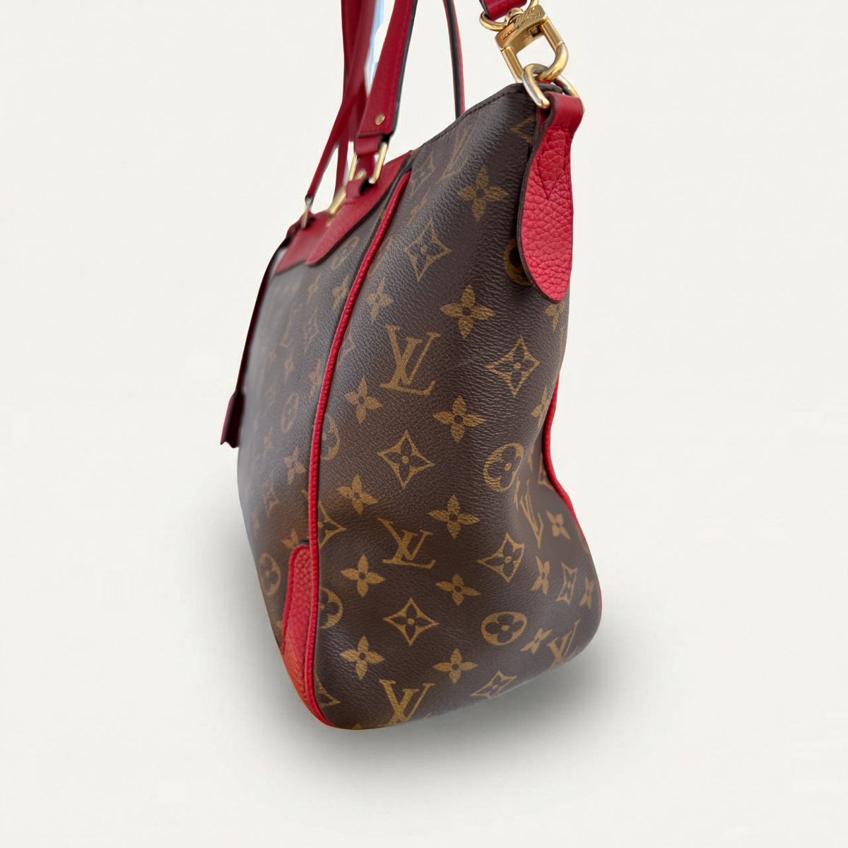 Sac bandoulière Louis Vuitton Estrela MM Monogram Rouge