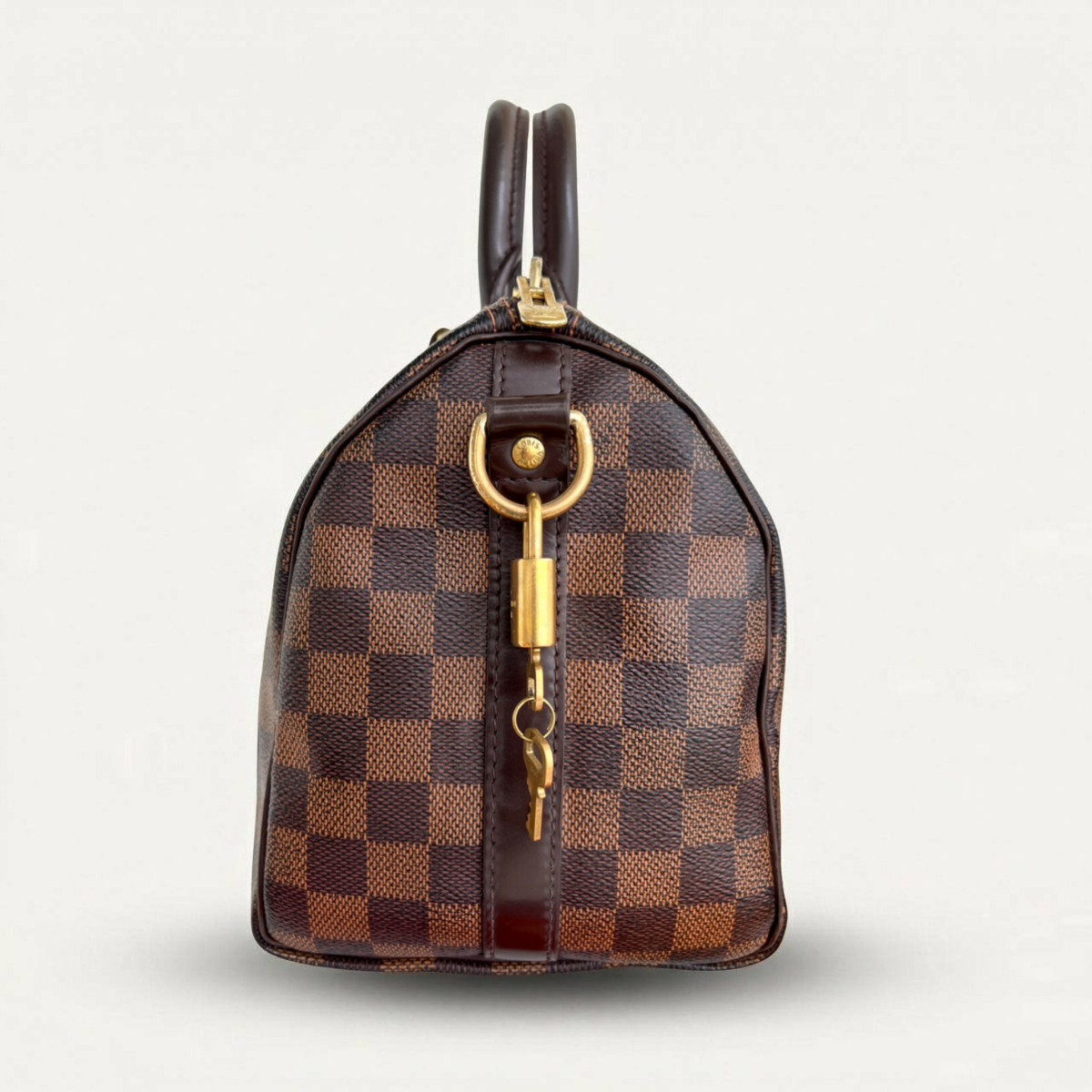 LV Speedy 25 damier ebene Bandouliere crossbody
