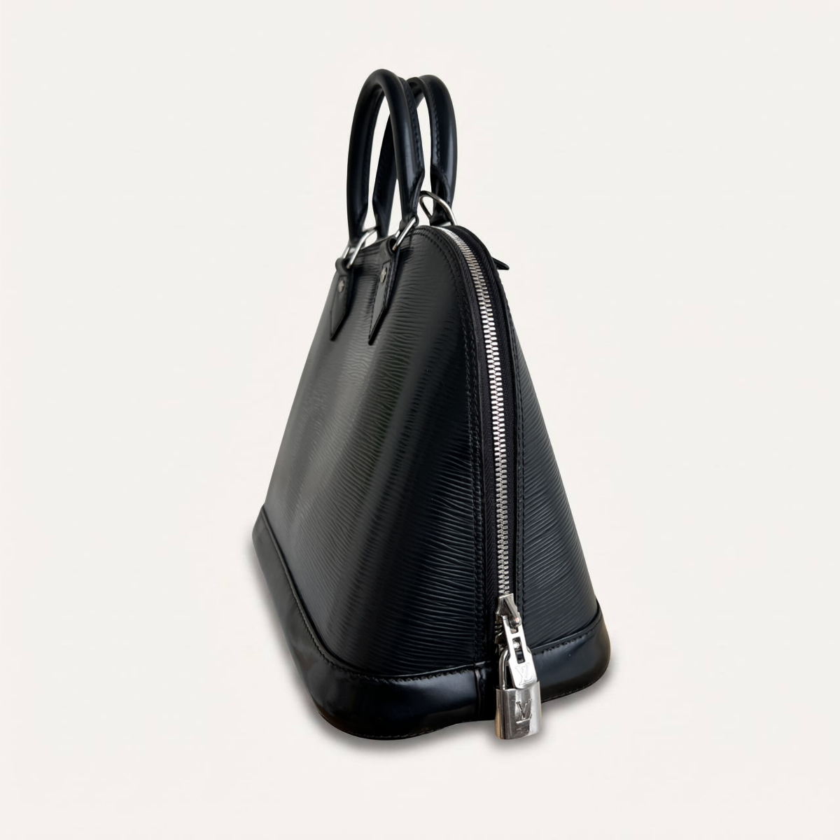 Authentic LV Alma pm epi black handbag