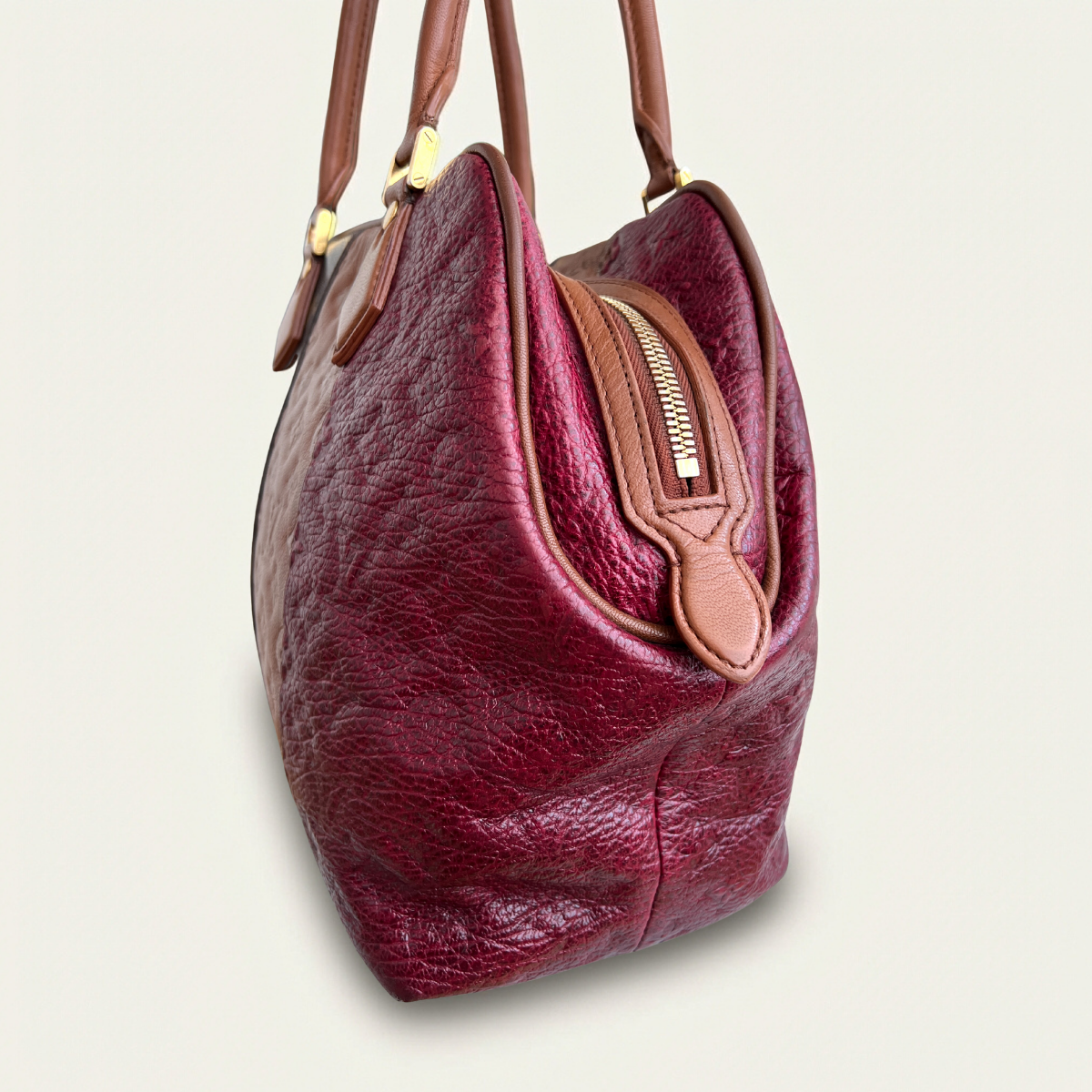 Louis Vuitton Le Bordeaux Monogram Marine Leather Tricolor Bag