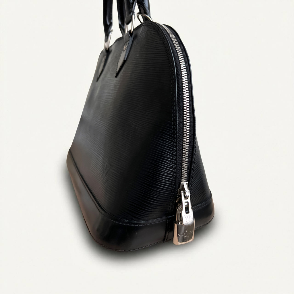 Louis Vuitton Alma Epi Black PM Handbag **4100