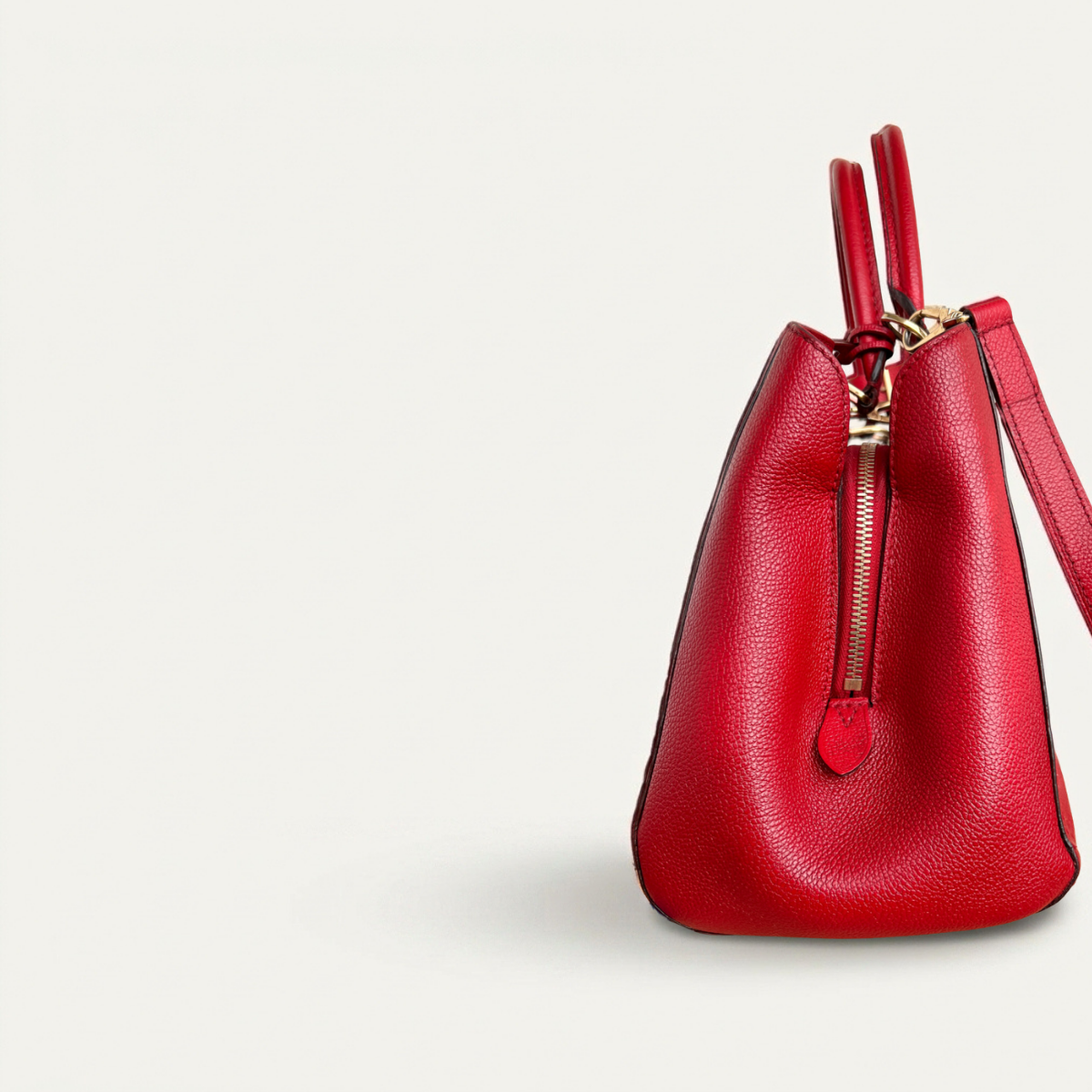 Authentic LV Montaigne MM Empreinte Monogram Red