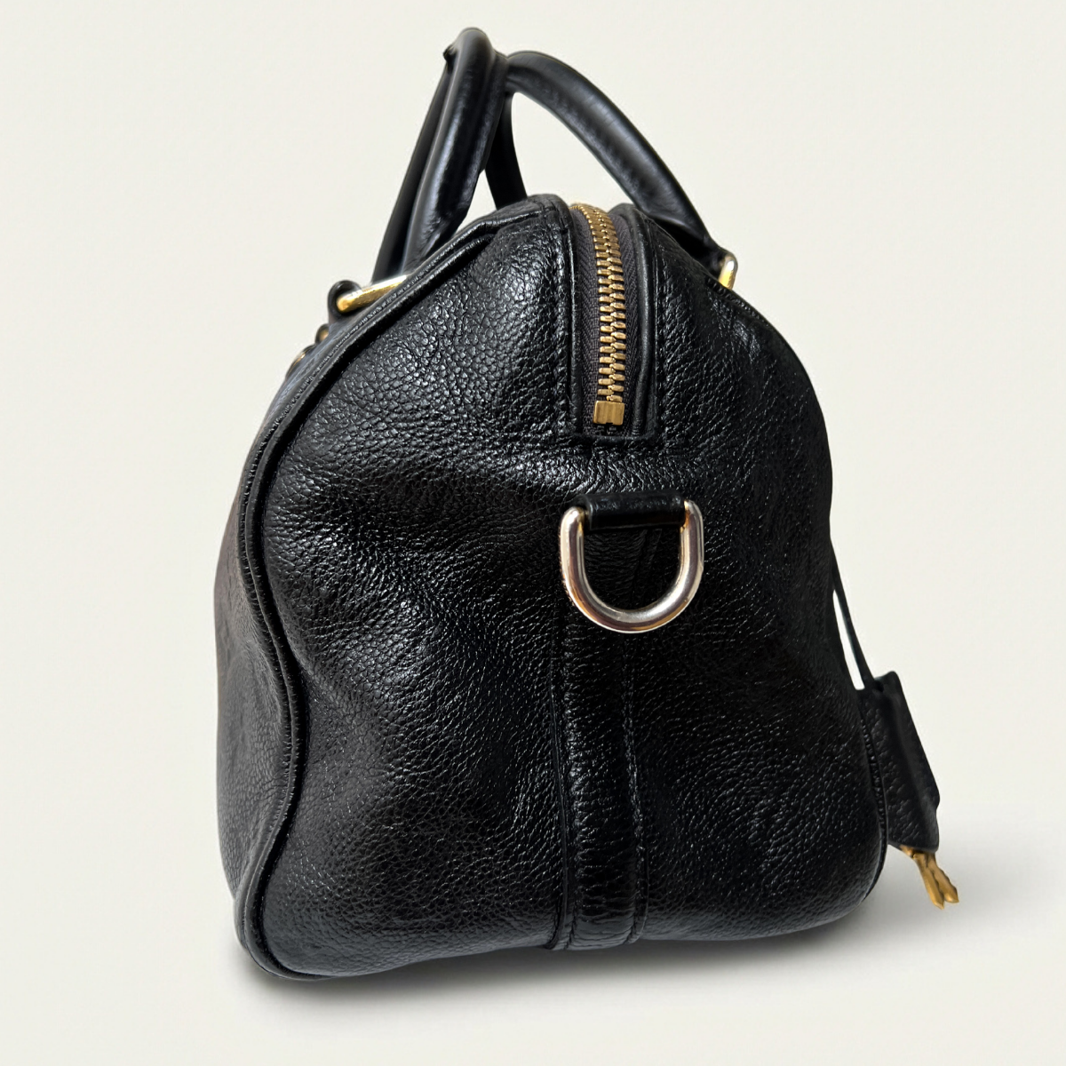 Louis Vuitton Speedy 25 Empreinte Black Monogram Crossbody Bag