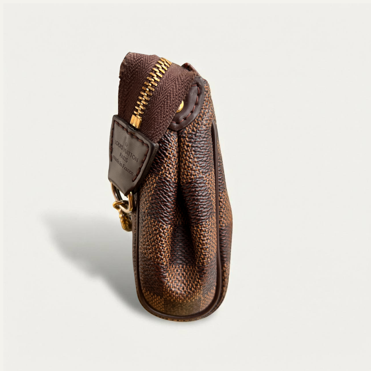 LOUIS VUITTON  Eva Clutch Damier Ebene Crossbody Bag