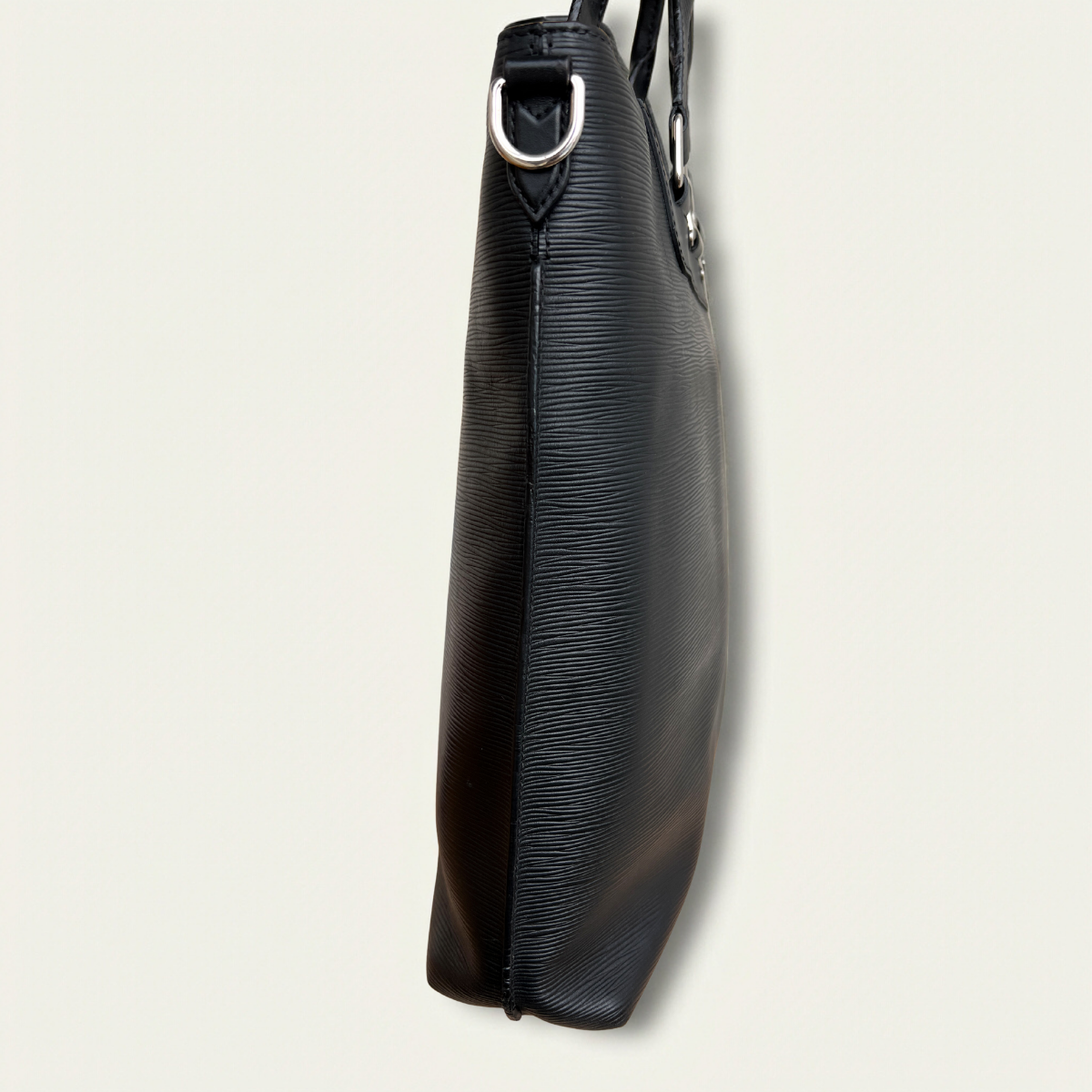 Louis Vuitton Cabajour Cabas Epi Black Brooks Tote Bag