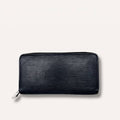 Authentic LV wallet long epi black zipper