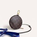 Authentic LV coin wallet monogram round