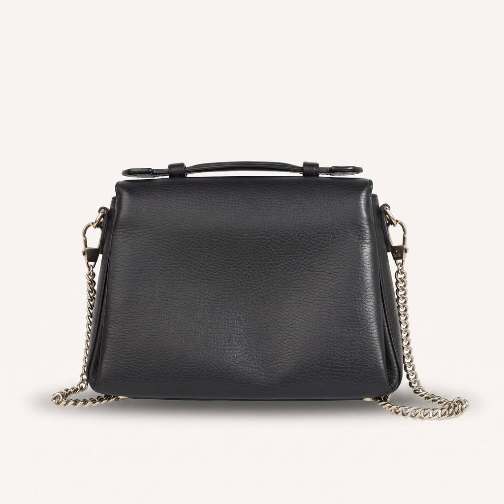 Authentic Gucci Black Leather Interlocking G Crossbody