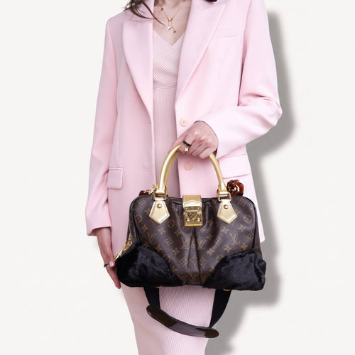 Authentic  LV Limited Monogram Leopard Adele Stephen Crossbody
