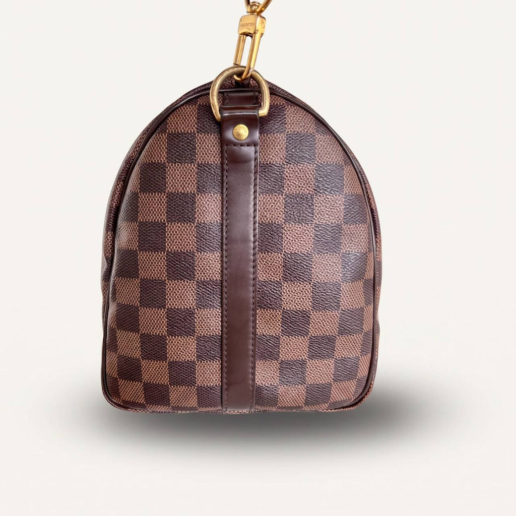 Authentic Louis Vuitton Speedy 30 damier ebene bandouliere crossbody satchel bag