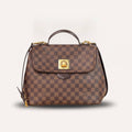 Authentic LV Bergamo GM Damier Ebene Satchel Crossbody bag