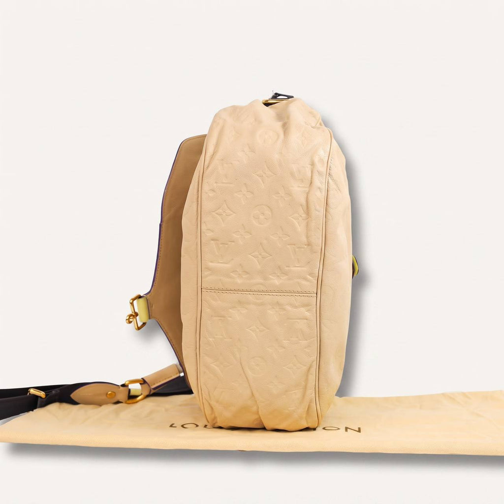 Authentic LV Underground Monogram Limited Empreinte Creme Messenger crossbody
