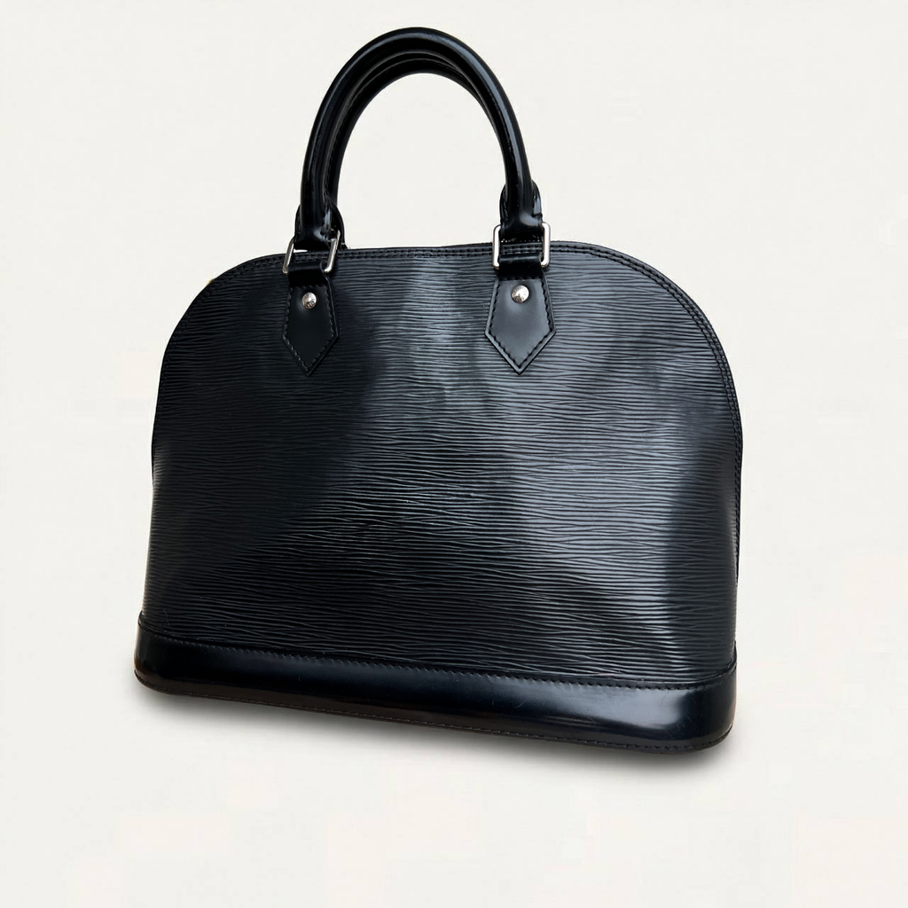 Louis Vuitton Alma Epi Black PM Handbag **4100