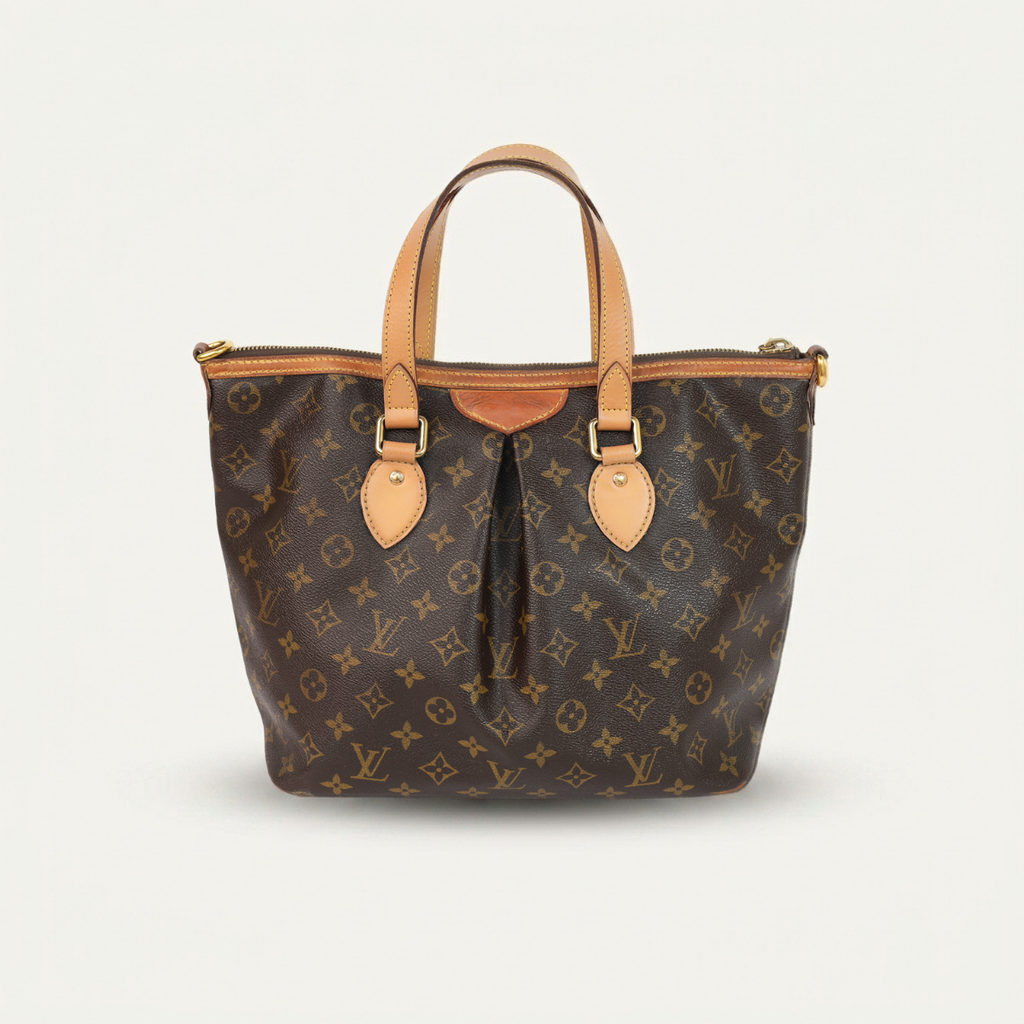 Authentic LV Palermo Pm monogram shoulder handbag