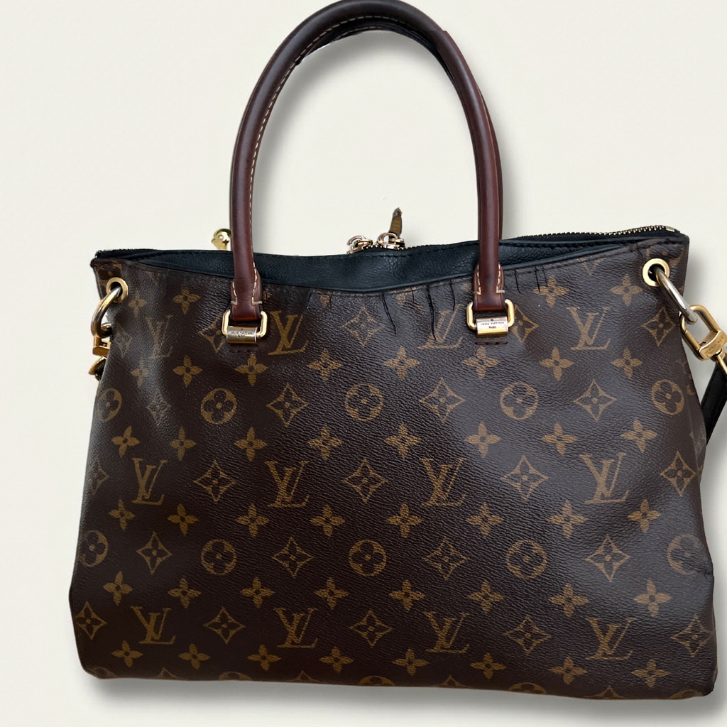 Louis Vuitton Pallas MM Monogram Shoulder Handbag