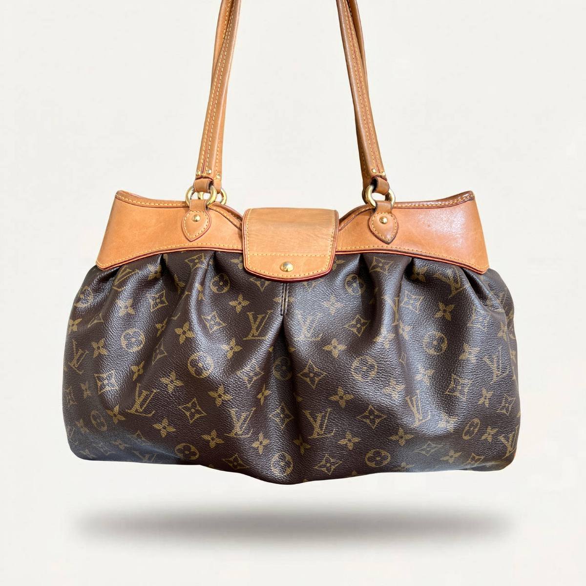 Louis Vuitton Boetie MM Monogram Satchel Handbag
