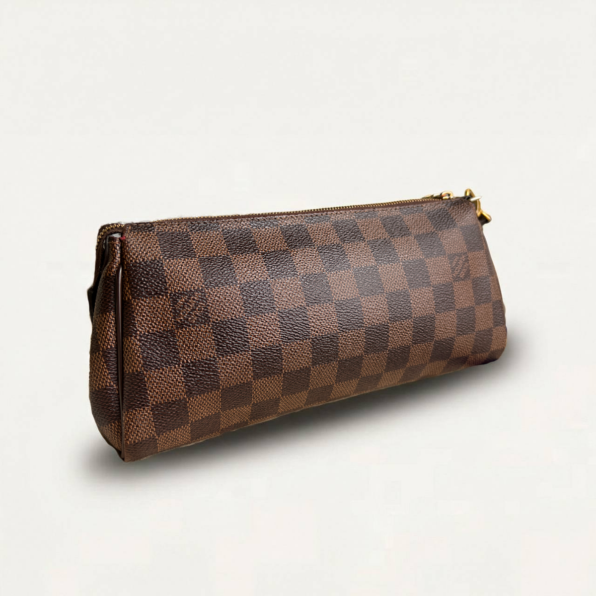 LOUIS VUITTON  Eva Clutch Damier Ebene Crossbody Bag