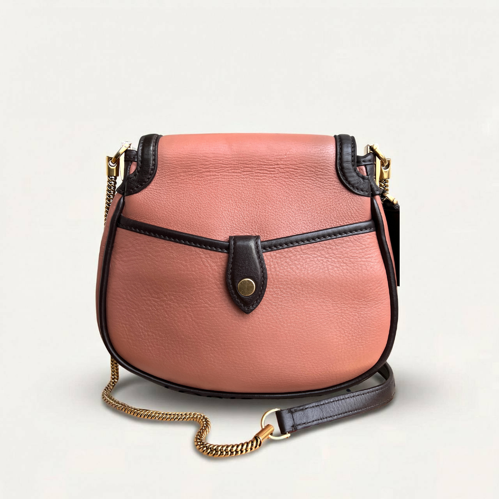 Louis Vuitton Art Déco Trapezio Crossbody Vieux Rose Sac en cuir