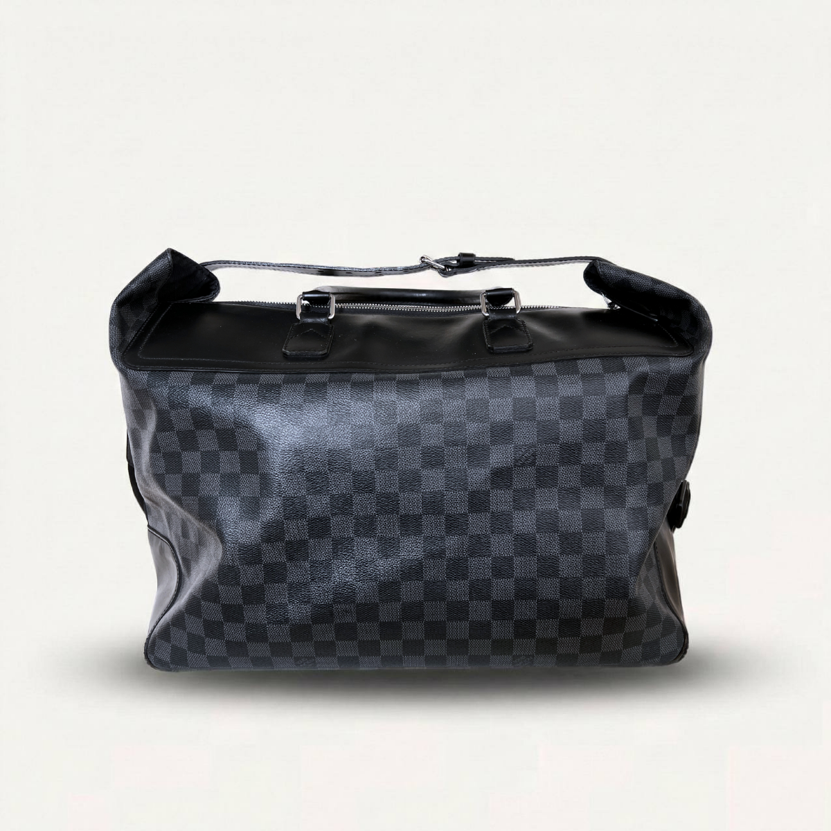 Louis Vuitton   Greenwich  graphite damier baggage travel cobalt crossbody shoulder