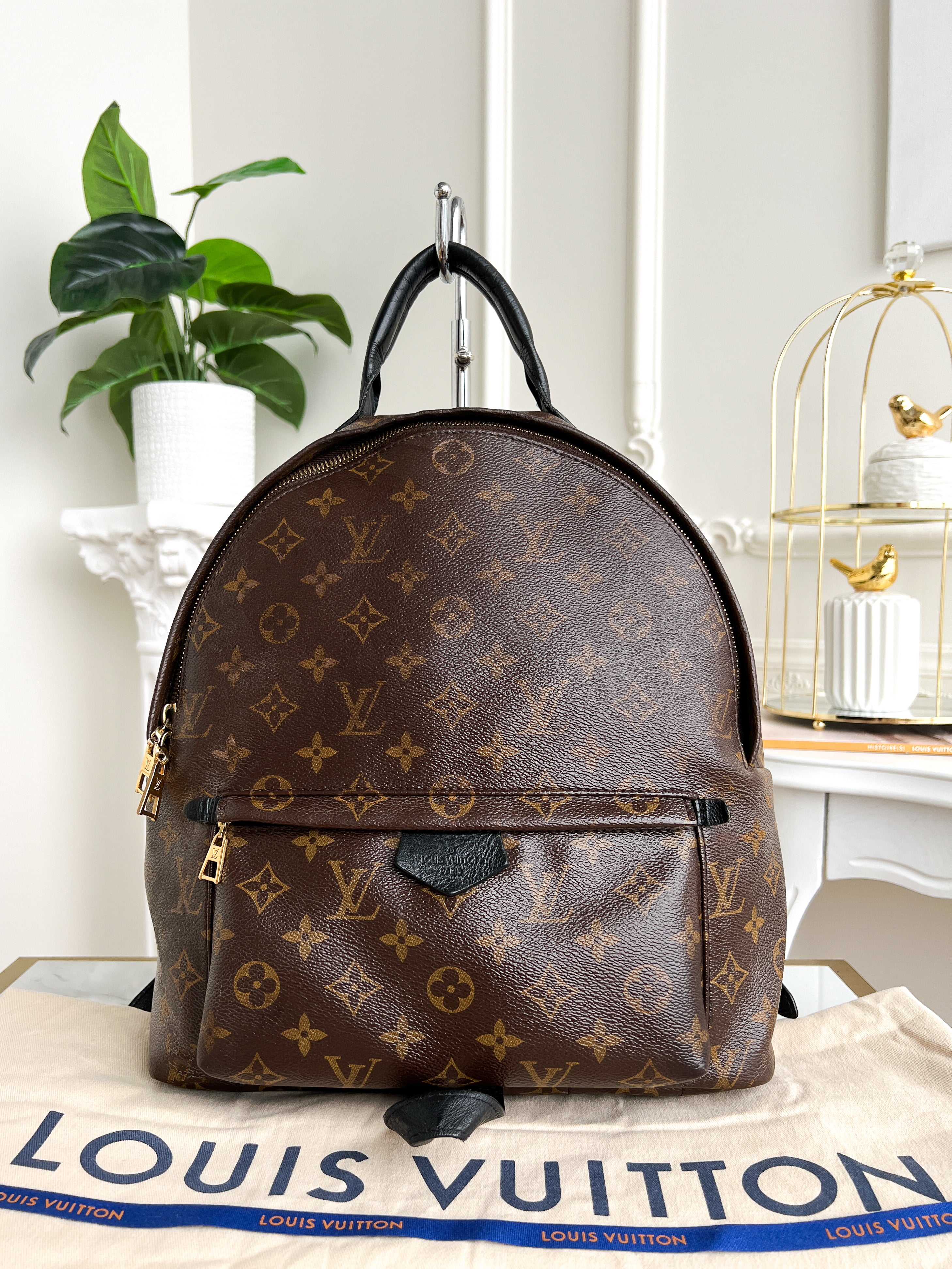 Authentic LV backpack Palm Springs MM monogram – Baggarium