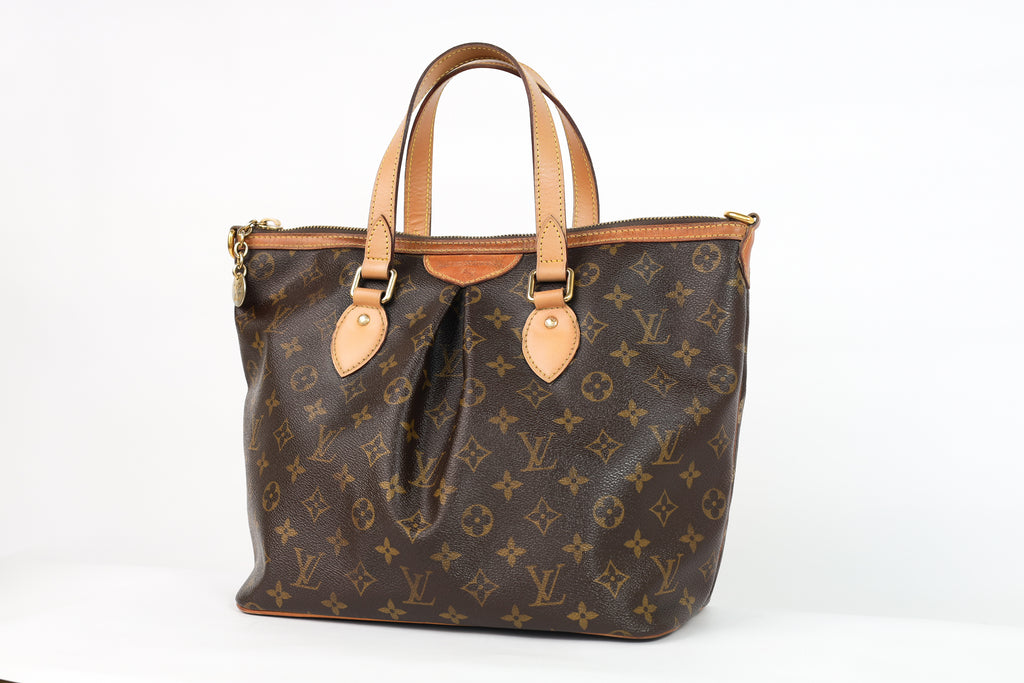 Authentic LV Palermo Pm monogram shoulder handbag