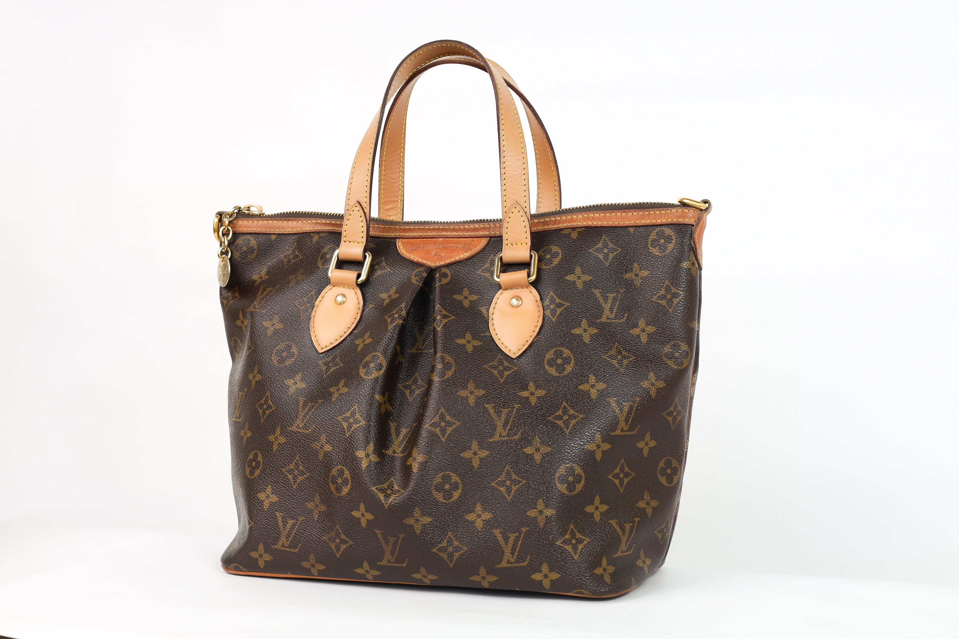 Authentic LV Palermo Pm monogram shoulder handbag