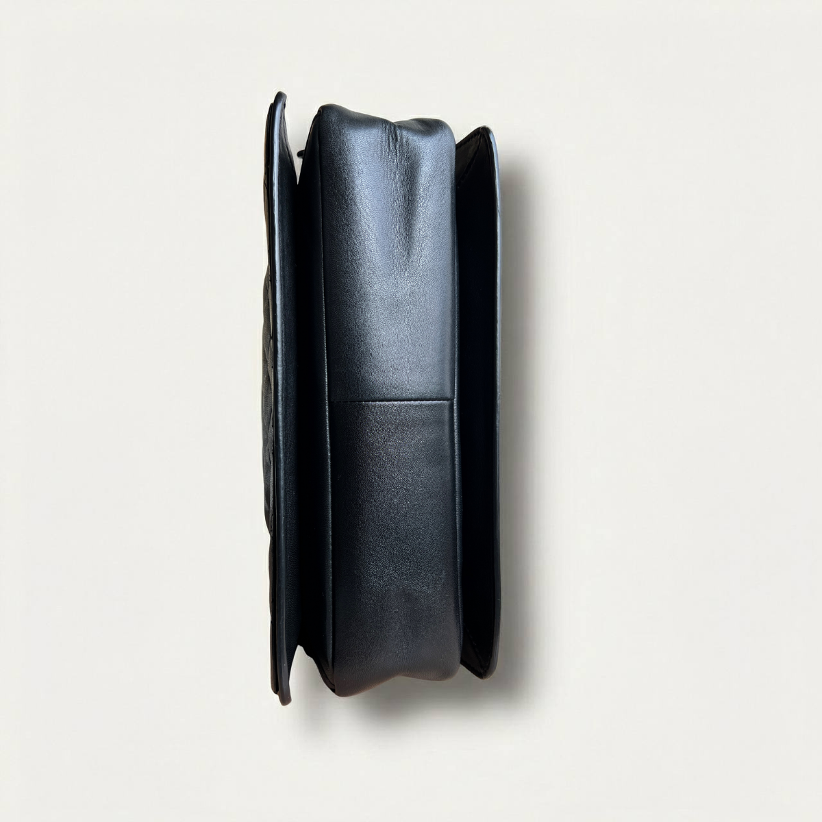 Chanel Large Seasonal Flap Black Lambskin Citizen Zip 29cm Bag